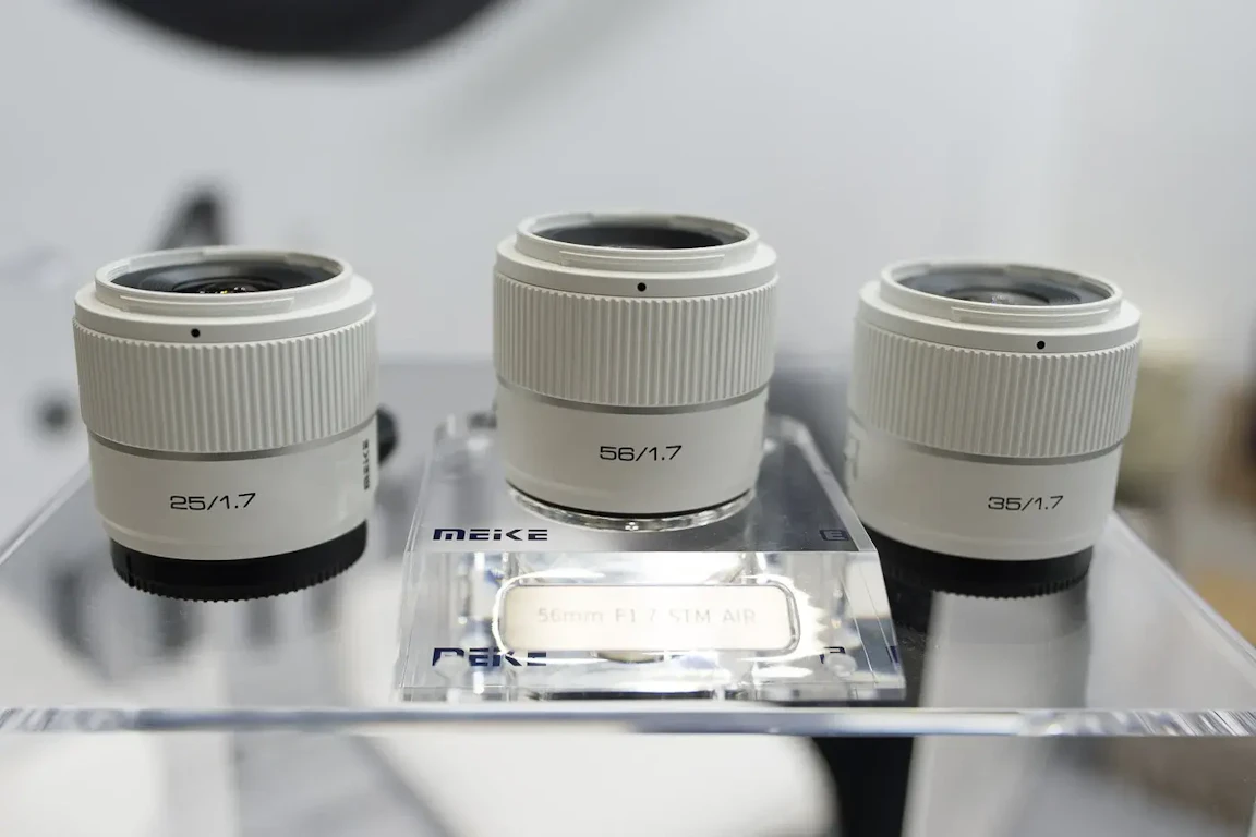 リーク】Meike Air 25/35/56mm F1.7がAPS-C単焦点の空気を変える